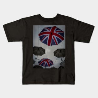 Union Jack Umbrellas Kids T-Shirt